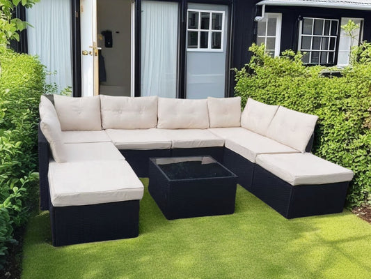 PALMA –Salon De Jardin 7 Pièces - 8 personnes